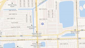 Map for Twenty Second Avenue Apartment - Opa Locka, FL