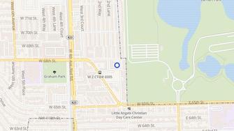 Map for Cove Point-Coco Bay Villages - Hialeah, FL