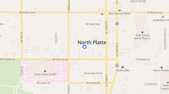 Map for 6th Dimension Apartments - North Platte, NE