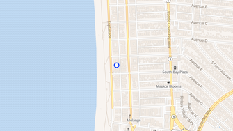 Map for Holiday Riviera Apartments - Redondo Beach, CA