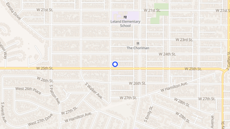 Map for Leland Apartments - San Pedro, CA