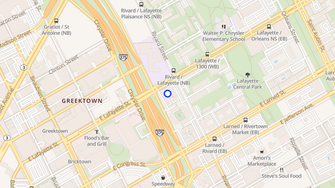 Map for Jean Rivard Apartments - Detroit, MI