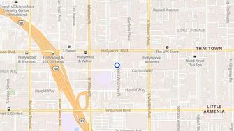 Map for Park Andrew Plaza - Los Angeles, CA