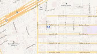 Map for Angelo Place Apartments - San Angelo, TX