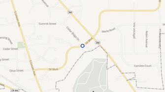 Map for Briargate Place Apartments - Salem, OH