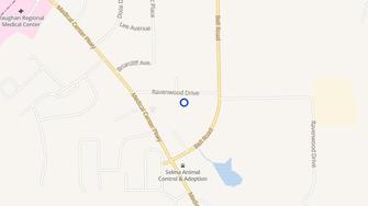 Map for Ravenwood Apartments - Selma, AL