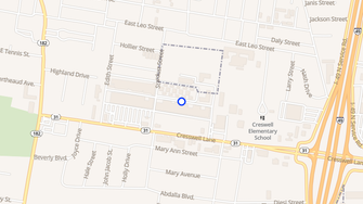 Map for Serenity Village Apartments - Opelousas, LA