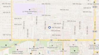 Map for Arbor Lofts - Gainesville, FL