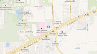 Map for Country Village Apartments - Gainesville, FL