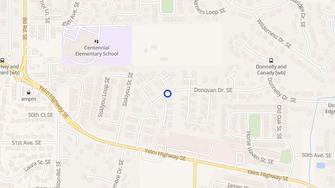 Map for Wilderness West Apartments - Olympia, WA