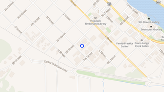 Map for Sunnyside Sands Apartments - Hoquiam, WA