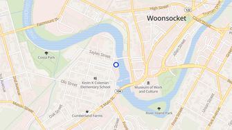 Map for Glenark Landing Apartments - Woonsocket, RI
