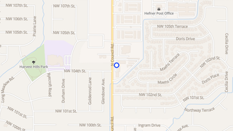 Map for Eagle Crest Apartments - Oklahoma City, OK