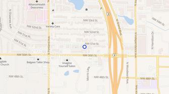 Map for Summit Garden Apartments - Oklahoma City, OK