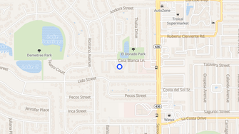 Map for Ed Dorado Apartments - Orlando, FL