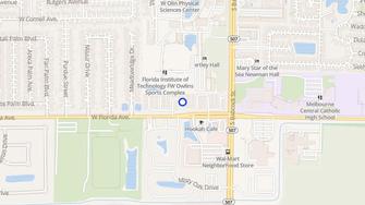 Map for Arch Creek Run Apartments - Melbourne, FL