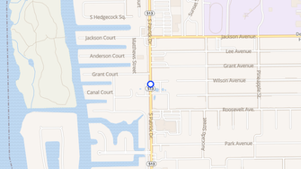 Map for Satellite Arms Apartments - Satellite Beach, FL