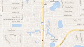 Map for Grove Apartments - Orlando, FL