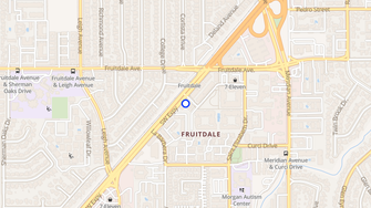 Map for Fruitdale Station Apartments - San Jose, CA