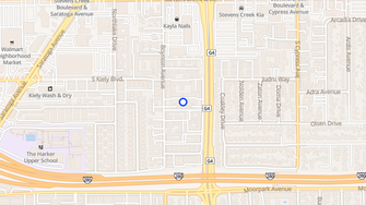 Map for Boynton Greens Apartments - San Jose, CA