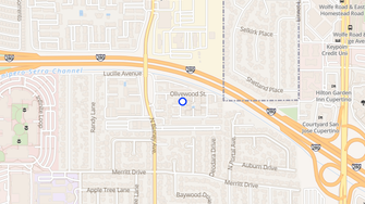 Map for Pointe at Cupertino  - Cupertino, CA