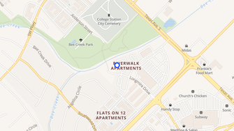 Map for Riverwalk at College Station  - College Station, TX