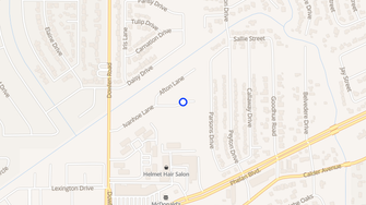 Map for Huntington Park Apartments - Beaumont, TX