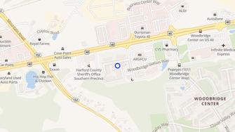 Map for Woodbridge Commons - Edgewood, MD