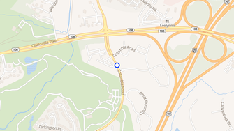 Map for The Bluffs at Fairway Hills - Columbia, MD