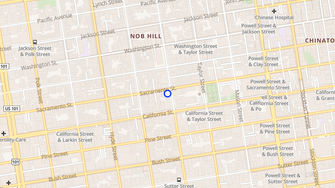Map for Nob Hill Place Apartments - San Francisco, CA