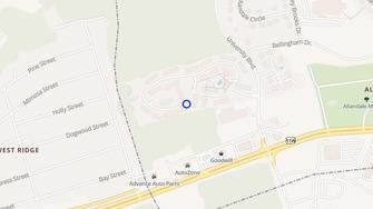 Map for Allandale Falls - Kingsport, TN