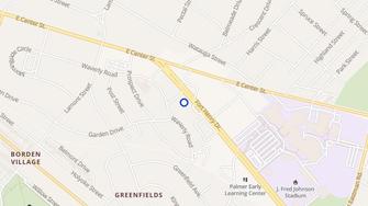 Map for Imperial Terrace Apartments - Kingsport, TN