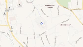 Map for Foxglen Townhouses - Johnson City, TN