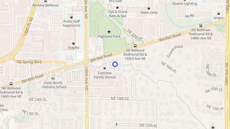 Map for Illahee Apartments - Bellevue, WA