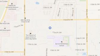 Map for Sunrise South Apartments - Lynnwood, WA