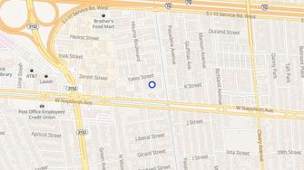 Map for Belle Oak Apartment Homes - Metairie, LA