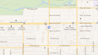 Map for Valle Encantada Apartments - Roswell, NM