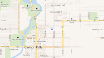 Map for Freeborn Manor Apartments - Cannon Falls, MN