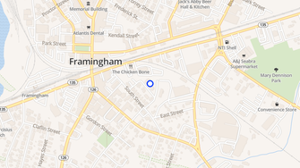 Map for Claflin House Apartments - Framingham, MA