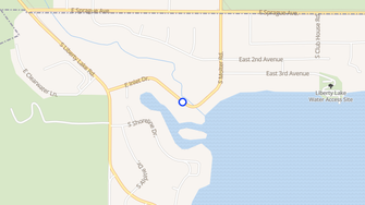 Map for Woodlake Village Apartments - Liberty Lake, WA