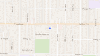 Map for Mead Manor Apartments - Yakima, WA