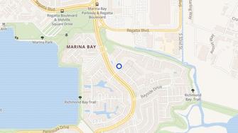 Map for Marina Lakes West - Richmond, CA