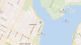 Map for Essex on Lake Merritt - Oakland, CA