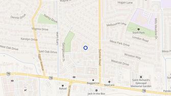 Map for Country Place Apartments - Round Rock, TX