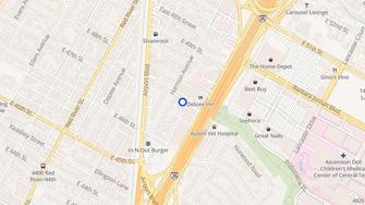 Map for Hidden Vines Apartments - Austin, TX