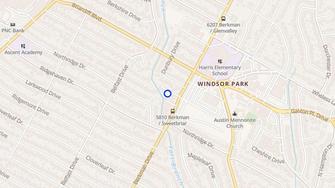 Map for Classic Court Apartments - Austin, TX