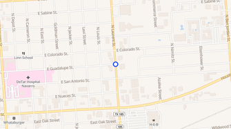 Map for North Laurent Apartments - Victoria, TX