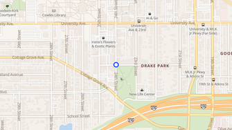 Map for Drake Terrace - Des Moines, IA