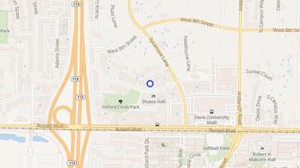 Map for Wake Forest Apartments - Davis, CA