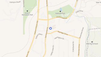 Map for Overlook Apartments - Auburn, CA